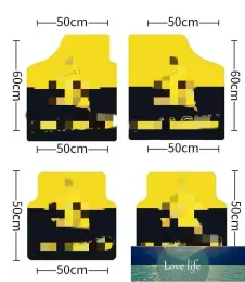 سيارة أمريكية مضادة للأقدام ، سجادة سهلة التنظيف سهلة التنظيف غير المقاومة للانزلاق جودة السجاد من جلد الغزال القابلة للغسل