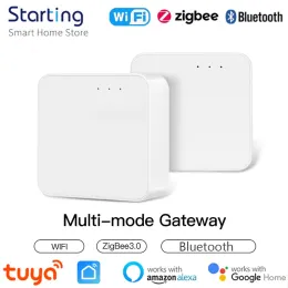 Kontroll Tuya Smart Multimode Gateway Hub Bridge Zigbee Bluetooth WiFi Smart Life Wireless Remote Control fungerar med Alexa Google Home