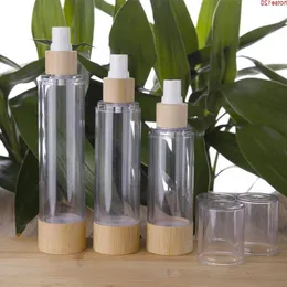 20/30/50/80/100/120ml Pompa Spray per Bambù Bottiglia per Vuoto Set da Viaggio Cosmetici in Legno Essenza di Profumo Contenitori per Imballaggio 10 Pezzi di Articoli Rblmd
