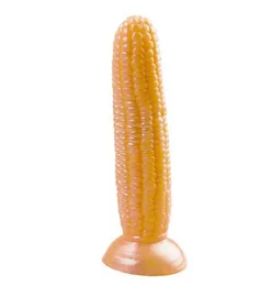 Silikon mısır şekli yapay penis yetişkin seks oyuncakları anal fiş prostat masaj vajina stimülatör popo fiş kadınlar için dildos mastürbasyon 6438627