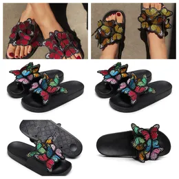 Mode sommar toffel kvinnor män designer unise strand flip flop öppen tå gummibotten simning storlek 36-41 gai