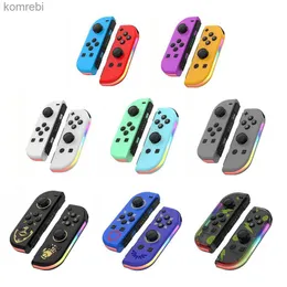 Oyun Denetleyicileri Joysticks Switch Denetleyicisi için Joypad RGB Işık Parlama Titreşimi Destekler Ekran görüntüsü uyandırma işlevi Switch Control için Gamepad L24312