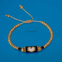 Bangle Heart Miyuki Bracelet Handmade Woven Adjustable Hard Golden Plated Beads For Women Fashion Jewelry Summer Love Beach Boho Gift