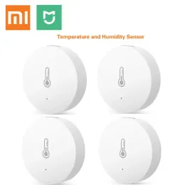 Kontroll xiaomi mijia smart temperatur en vochtigheid sensor zet de baby hemmakontor werk träffade android ios mi thuis app