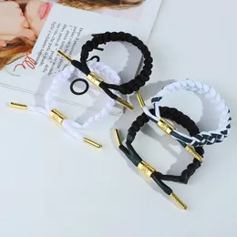 Charm Bracelets Gold Plated Small Lion Bracelet Student Couple A Pair Of Reflective Woven Gift Wholesale