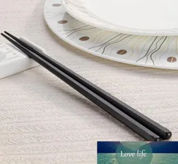 1 para japoński pałeczka stop aluminiowy szkiełka sushi ropi z zestawu chińskie prezent pałeczka palillos chinos baguette chinoise9108469