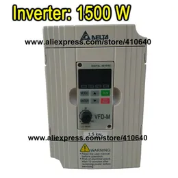 Inverter 1 5 KW VFD015M43B 3 Phase 380V to 460V Rated Currrent 4 A Brand New 1500 W Products with Delivery230a