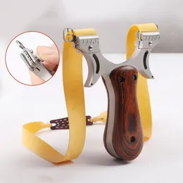 Mocne zawiesia polowania wysokiej jakości gumki ze stali nierdzewnej Outdoor High Precision Shooting Slings236p