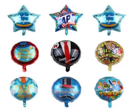 18inch Spanish Happy Father039s Day Helium Globos Feliz Dia Super Papa Foil Balloons father mother man Party Decoration Baloes6755685