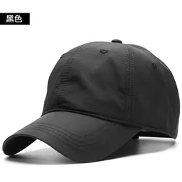 Manlig stor storlek Cap Men Summer Mesh Truker Hats Big Bone Man Dry snabbt Cool Baseball Caps M 5560cm L 6065cm 240311