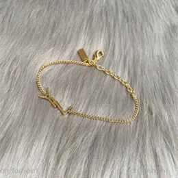 Ysl Подвеска Ожерелье Дизайнерская Сумочка Ysls Love Bracelcet Подарок Классические Письма Женские Мужские Модные Золотые Браслеты Роскошные Ожерелья Дизайнерские Ювелирные Изделия Новый Yslss 368