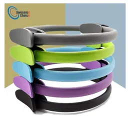 Quality Yoga Pilates Ring Magic Wrap Slimming Body Building Training Heavy Duty PPNBR Material Yoga Circle 5 colors9021898