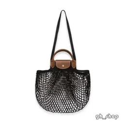 Longchammp Tote Raffias Beach Designer-Tasche Damen Herren 2 Größen Mode Urlaub Big Net Clutch Bags Luxurys Handtasche Umhängetasche Sommer Reise Umhängetasche 8460