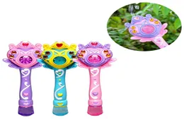 Nowa moda w pełniutomatyczna bańka magiczna różdżka bańka bąbelowa bąbelek z muzyką i lekkim dzieckiem prezent urodzinowy 9905082