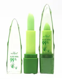 Dropship Aloe Vera Lip Balm Lips Balm ترطيب وأحمر الشفاه الطويلة الأمام للأكياس OPP 4145676