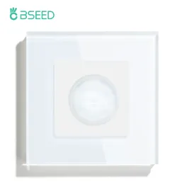 Control BSEED PIR Infrared Motion Body Sensor Switch Human Induction Switch EU Standard LED Light Switches Home Wall Light Switch