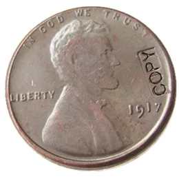 US 1917 P S D Penny Penny Head One Cent Copper Copy Akcesoria Monety 265U
