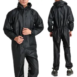 Nowa moda męska praca kombinezonowa motocykl wodoodporny płaszcz przeciwdeszczowy kombinezon deszczowy