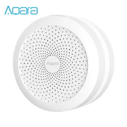 Kontrola Aqara M1S Hub Gateway z RGB LED Nocne światło Zigbee 3.0 Siri Voice App Pilot Control Home Praca Mijia App HomeKit