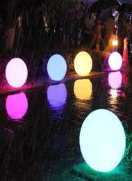 Thrisdar في الهواء الطلق إعادة شحن Glow Glow Ball Light 16 لون سباحة لاسلكي بركة تطفو الضوء على الكرة الأرضية للأطفال Party8158817