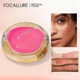 FOCALLURE Blush And Highlighter Palette 7 Colors Long-lasting Lightweight Cheek Contour Face Makeup Cosmetics 240305