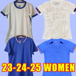 نساء 2023 2024 2025 Mbappe Soccer Jerseys Griezmann Benzema Mens Francia 23 24 Pogba Giroud Kante Football Shirt Pavard Tolisso Maillot Foot Shirts