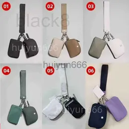 Keychains Lanyards Designer Fashion Luxury Everywhere Lulu Bag LL Yoga Key Chain Storage Bag Card Bag handleds Storagringsdesigner Keyring 20ij