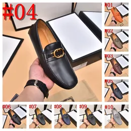 2024 Men's Genuine Leather Dress Shoes Patchwork Leather Shoe Fashion Moccasins Wedding Party Shoes Men Designer Loafers Oxford S plus Size 38-46