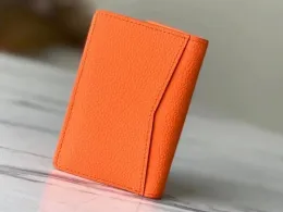 豪華なデザイナーウォレット5Aポケットオーガナイザーウォレットカウハイドレザー財布ダストバッグボックスの贅沢財布の女性用