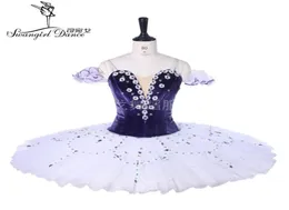 Tutu da fata viola scuro tutù di balletto professionale da donna ballerina piatto da pancake costume da balletto classico performance BT92797355612