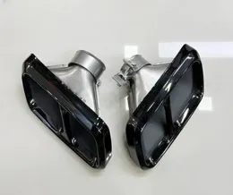 1 SET BIL AVGÄNGNING ROINTLATS STÅL AVGIFT PIPER MUFFLER TIPS FÖR RANCE ROVER SPORT SVR L494 Sakrörsutbyte Black Silver