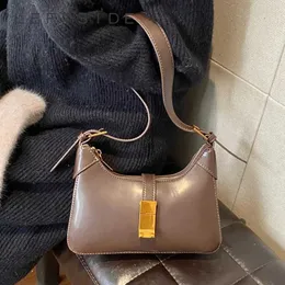 HBP Retro Solid Colors Design Fashion Retro Women Handbag 2024 Winter Pu Leather Underarm Bags Shoulder Bags Bolsas