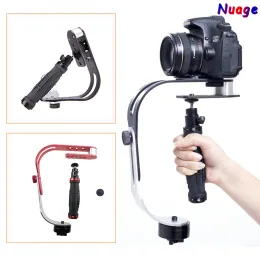 Gimbal 디지털 카메라 안정기 합금 Aloy Alu Mini 핸드 헬드 비디오 Steadicam Mobile DSLR 5DII 모션 DV Steadycam을위한 Gopro DJI Sony Xiaomi