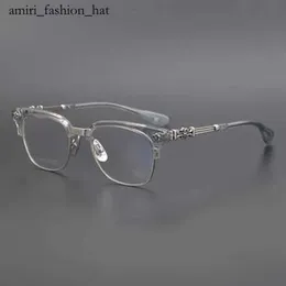 CH Cross Sunglasses Ramki projektant Heart Men Okulaj Pure Titanium Złote Kieliszki Tablica Mokrzywra Chrome serca Kobiety Chromy Okulary przeciwsłoneczne kobiet szklanki 5224