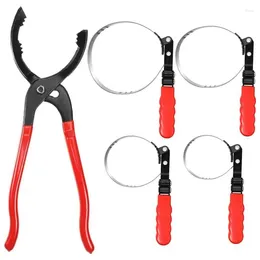 Oil Filter Wrench Set Swivel 2-3/4 Inch To 5-1/4 12Inch Adjustable Pliers