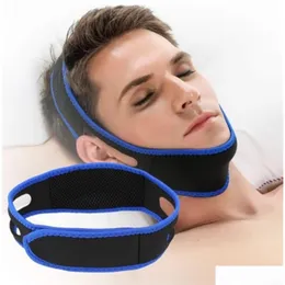 Snoring Cessation Anti Snore Stop Sottogola Cintura Stopper Antironquidos Soluzione nasale Respirazione per Slee1720729 Drop Delivery Health Dhyqz