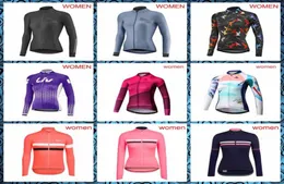 Merida Liv Cycling Long Sleeves Jersey Trend Trend Racing Outdoor Sports Compley Top 5316311612884185493