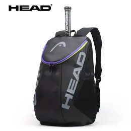 Original HEAD Tennistasche 2022 Djokovic Tennisrucksack mit Schuhtasche Padel-Tennisschlägertasche HEAD TOUR TEAM Rucksack Herren Sporttaschen