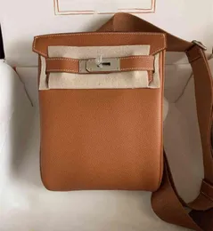 Mini A Dos mens bag handmde quality brand handbag togo Leather wax line stitching brown trench etc colors whole in stock4800982