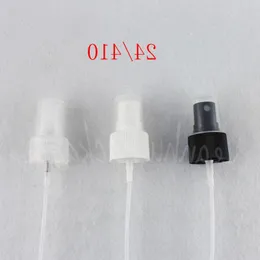 Högkvalitativ svart / vit / transparent plastspraypump, 24/410 Mist Sprayer Pump för flaska (100 st / parti) VUDTR