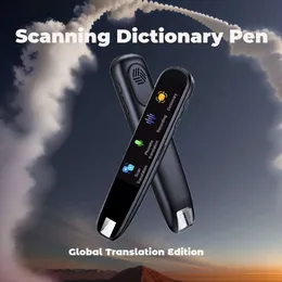 Caneta de leitura de ponto de digitalização de dicionário WIFI inteligente de tradução multilíngue de 2,22 polegadas