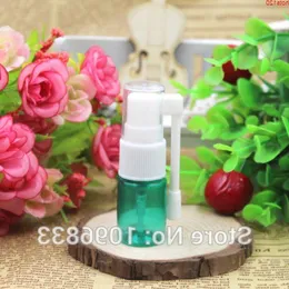 100pcs/lot, 코끼리 트렁크가있는 5ml 녹색 비강 스프레이 병, 5cc 로타리 병, 의료 병력 수량 수량 pdwid