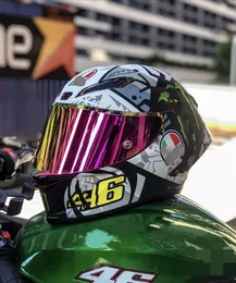 Hełm motocyklowy pełny twarz Pista GP RR Zimowy test 2021 Hełm motocykla Motocross Motocross Motocross