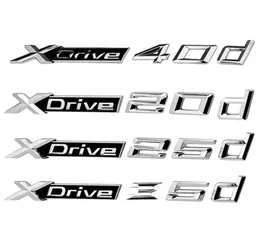 Styling 3D -bilklistermärke ABS XDRIVE 20D 25D 28D 30D 35D 40D 45D 48D 55D SIDE BADGE EMBLEM STLICKERS EMBLEM BADGES LOGO FÖR BMW X2 X3 1697047