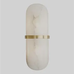 Modern Marble Home LED Wall Lights Living Room Restaurant SCONCE G9 110 220V AISLE Trappor Ljusträningar Surface Lamp292B