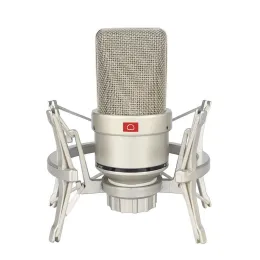 Mikrofonlar Dizüstü bilgisayar/bilgisayar için tüm metal kondansatör mikrofonu stüdyo vokalleri kaydetmek için profesyonel mikrofon oyun podcast akışı