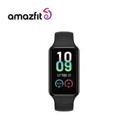 Dispositivos 2022 Nova Amazfit Band 7 Versão Global Pulseira Inteligente 120 Modos Esportivos 24H Monitoramento de Oxigênio Sanguíneo Alexa Builtin