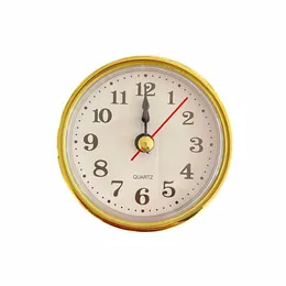 5PCS 65MM Round Quartz Clock Insert with Arabic Numerals DIY Built-In Clockwork Accessories Replacement243x