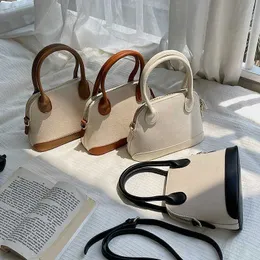 HBP Non-Marca 2024 Nuovo Giapponese di Modo Delle Donne Borsa A Mano Borsa di Design DELL'UNITÀ di elaborazione di Giunzione Singola Spalla Crossbody Per Il Tempo Libero Tela Borsette