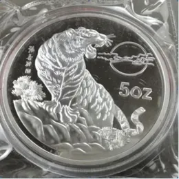 Dettagli su Dettagli su Shanghai Mint Chinese 5 oz Ag 999 argento DCAM Proof Art Medaglia290y